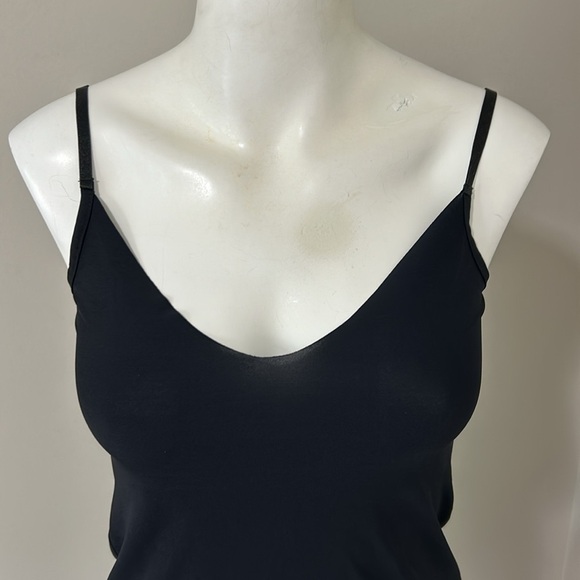 Commando Shapewear Women's Tailored Slip Black Adjustable Scoop Neck Sz S/M - Picture 4 of 12